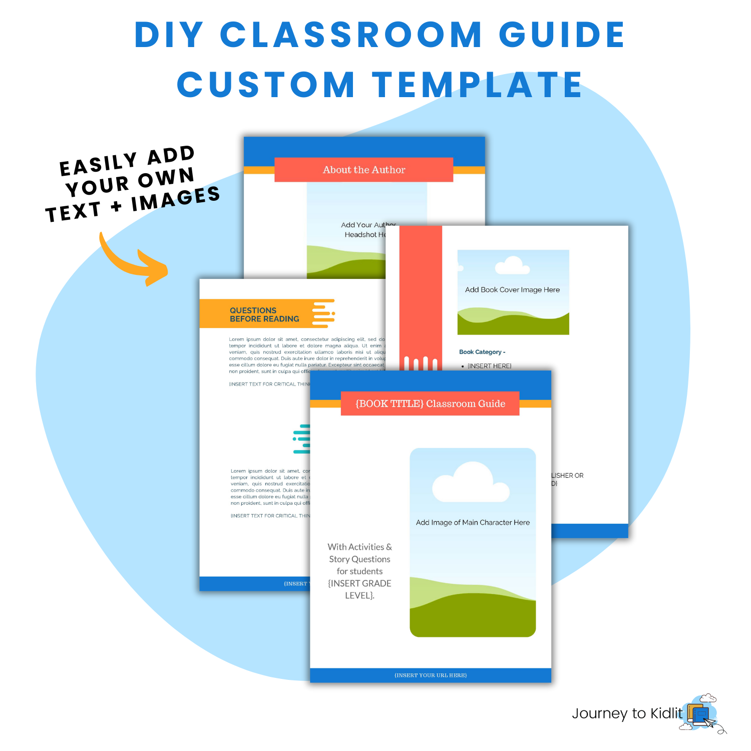 Get prepared for a school visit with this classroom template pack just for authors