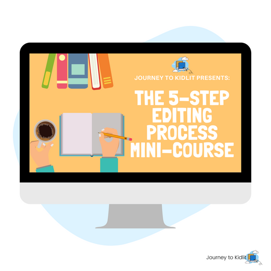 The 5 step editing process for a children's book | Book editing mini-course