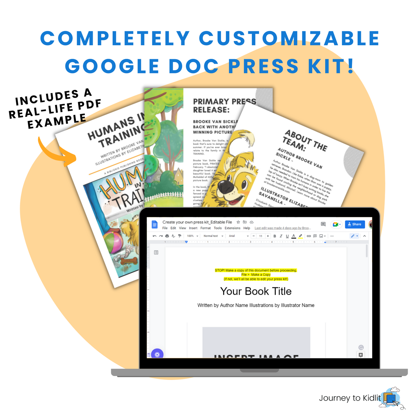 How to create a press kit for children's book authors
