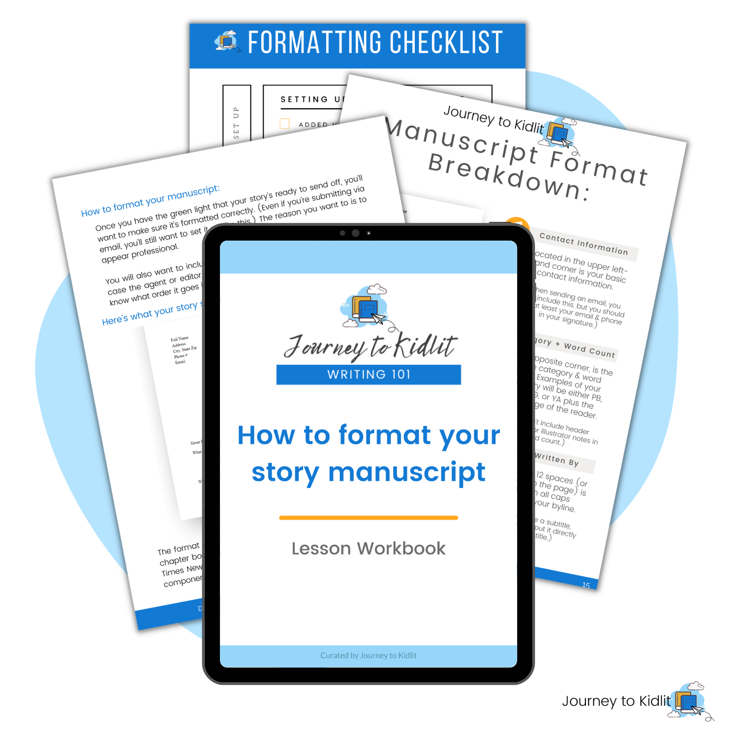 How to format your children's book mini-course