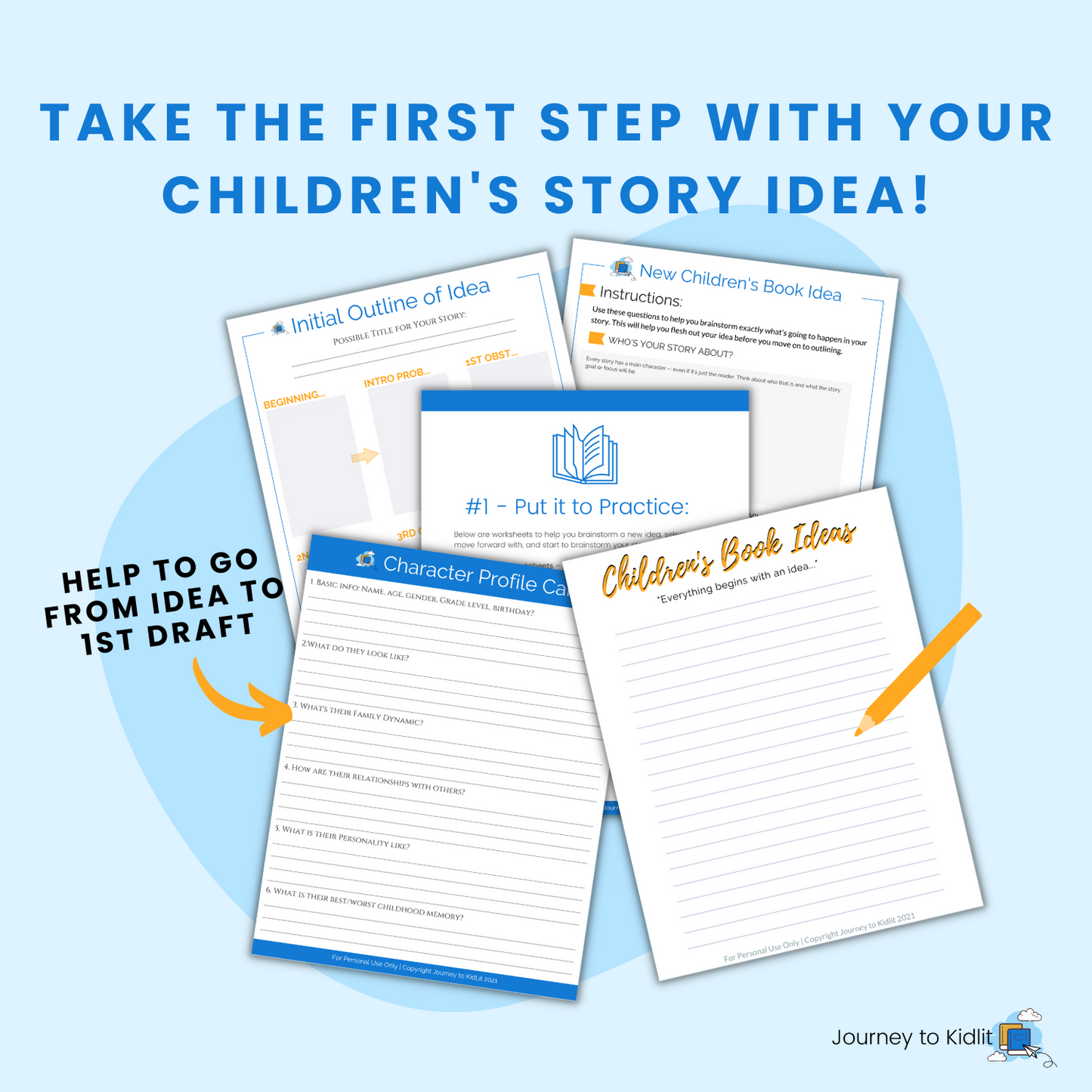 Kidlit Writer's Starter Kit - how to write a children's book.