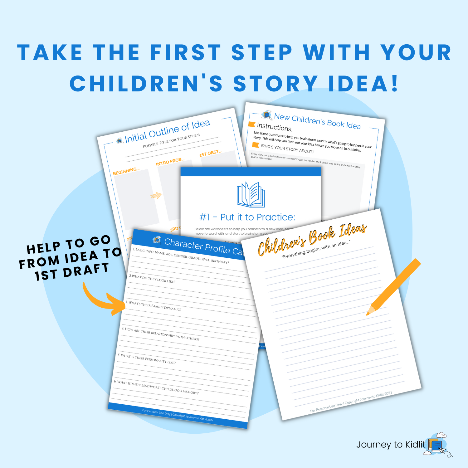 Kidlit Writer's Starter Kit - how to write a children's book.