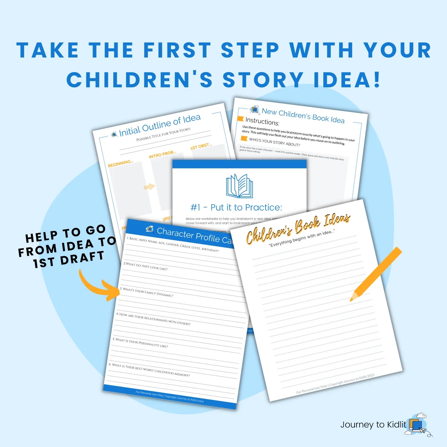 Kidlit Writer's Starter Kit - how to write a children's book.