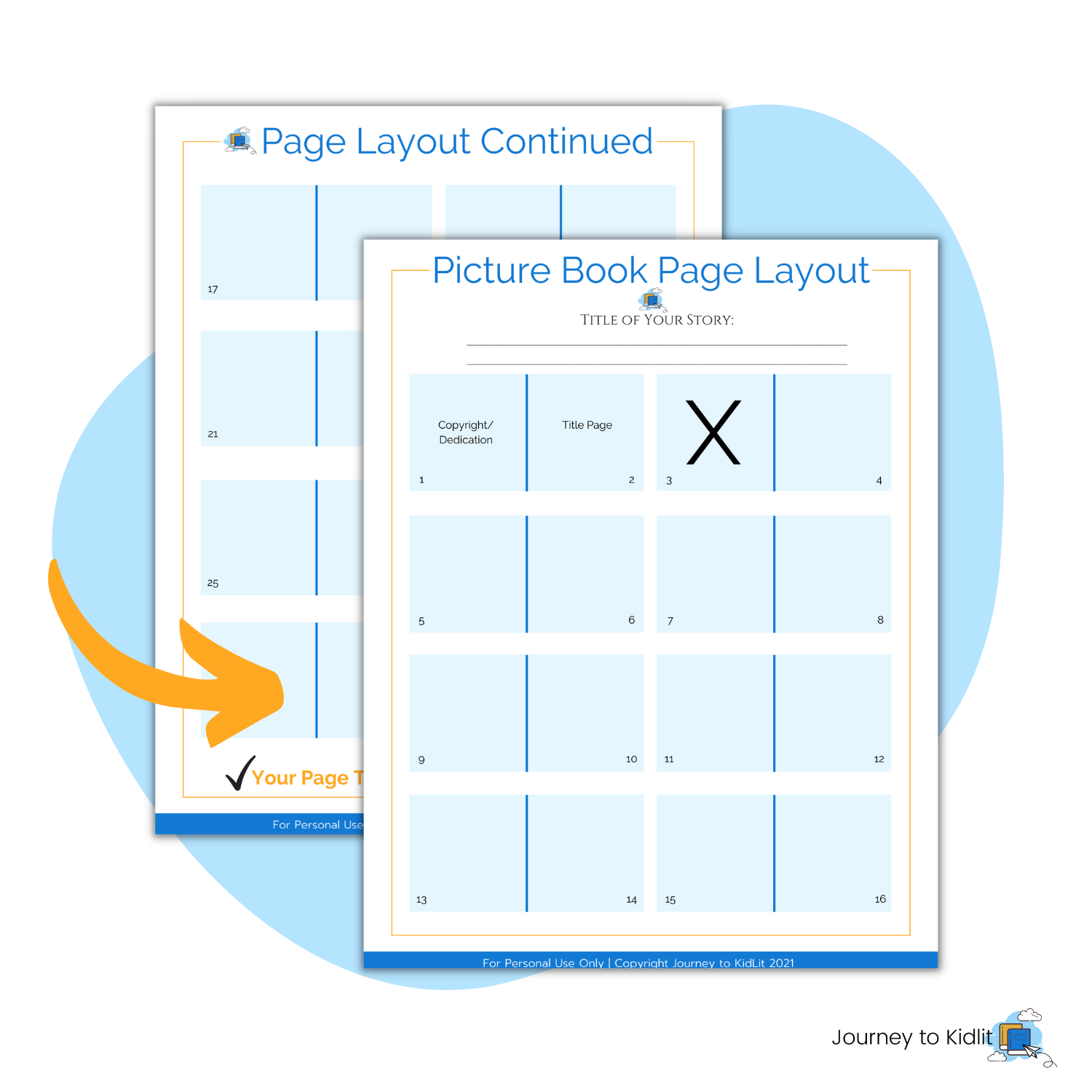 Picture Book Page Layout.