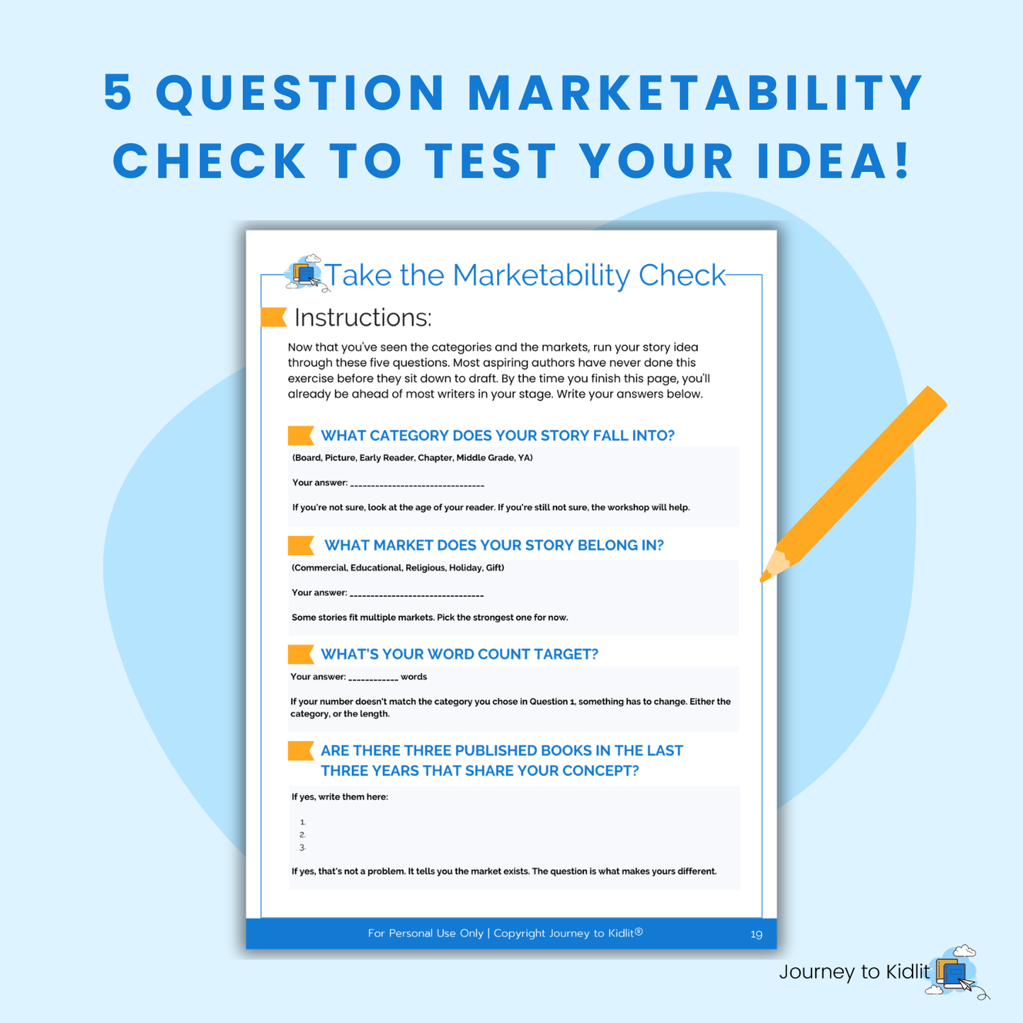 Children's Book Market Guide | How to Know if You have a Marketable Story