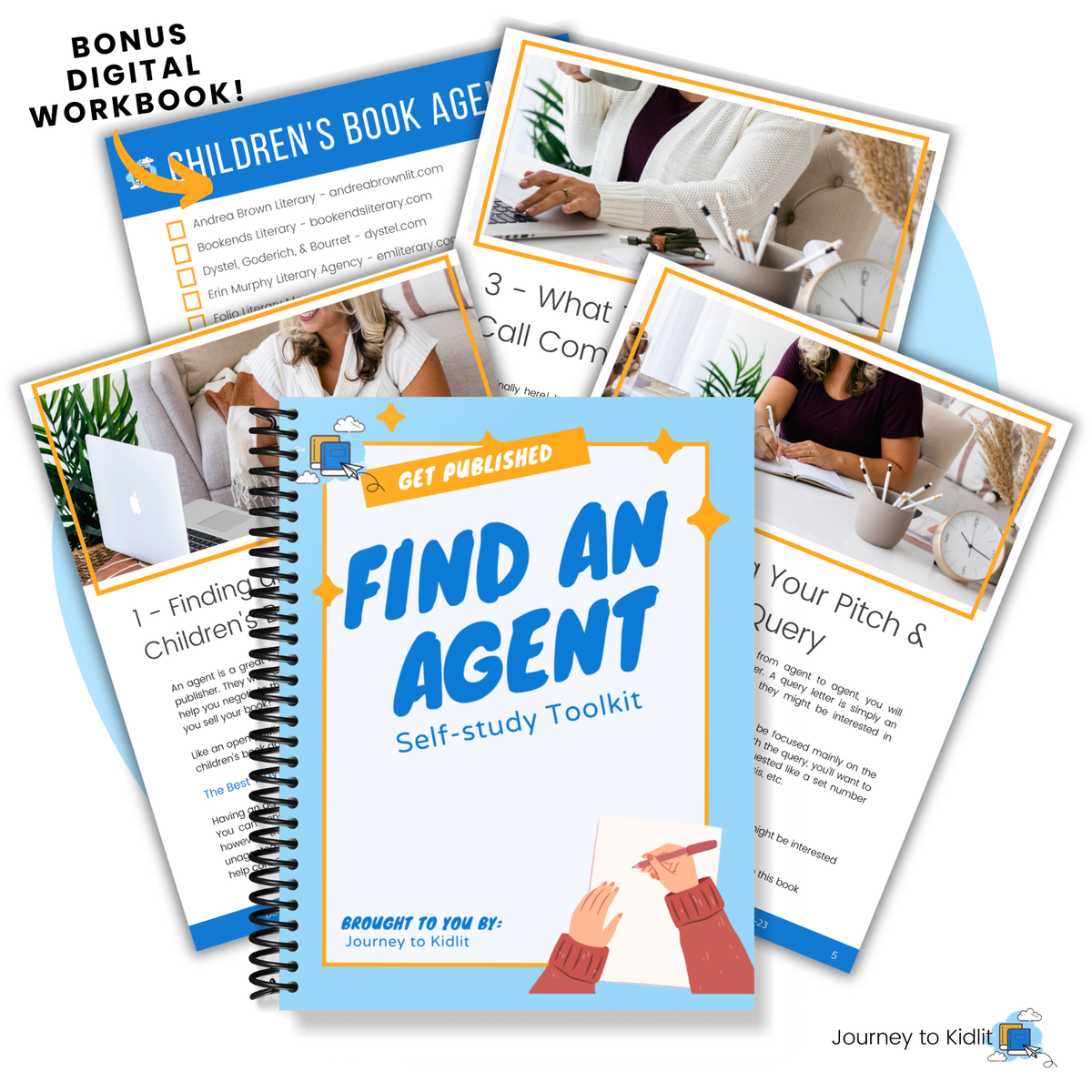 Find an Agent Toolkit included with a list of the top 20 children's book agencies to start with