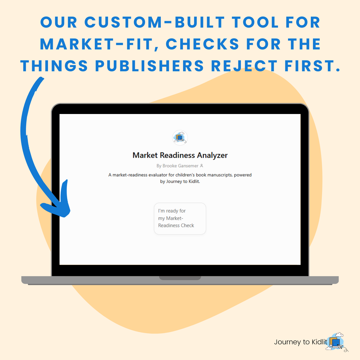 Our custom built tool that checks whether your children’s book aligns with the category, reader age, word count, format, and market expectations publishers consider