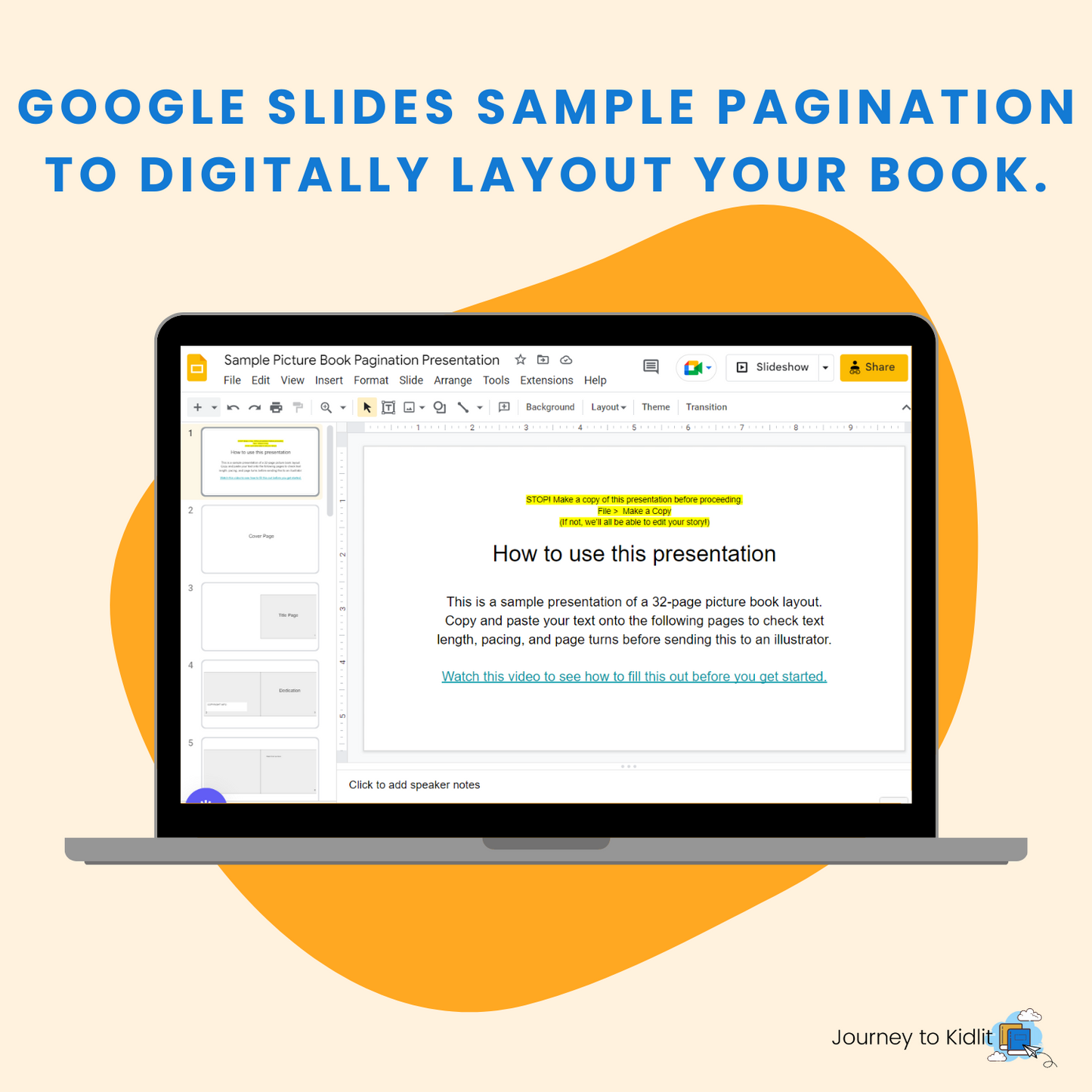 Picture Book Page Layout | Picture Book Pagination