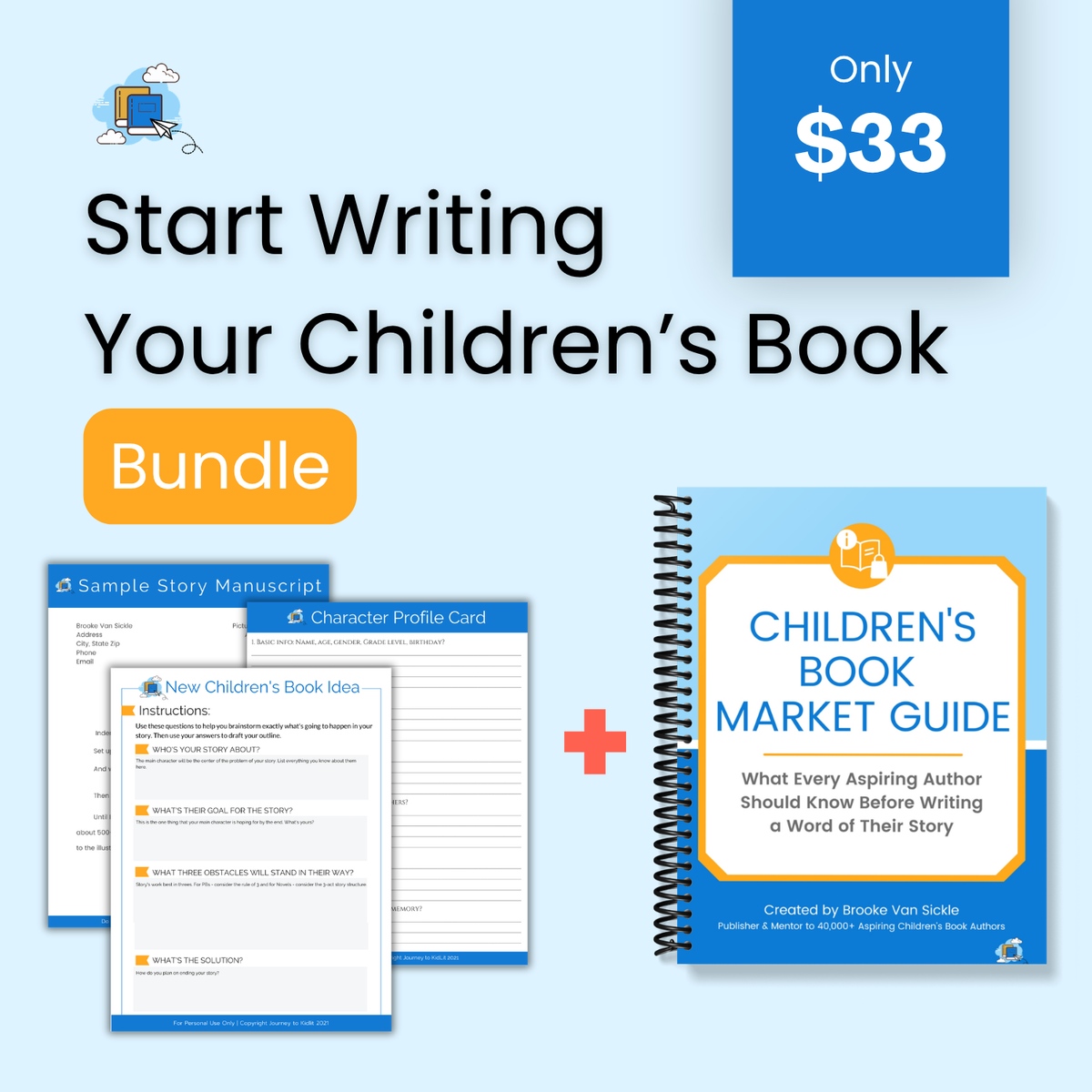Start Writing Your Children's Book Bundle | Get what you need to start writing your story