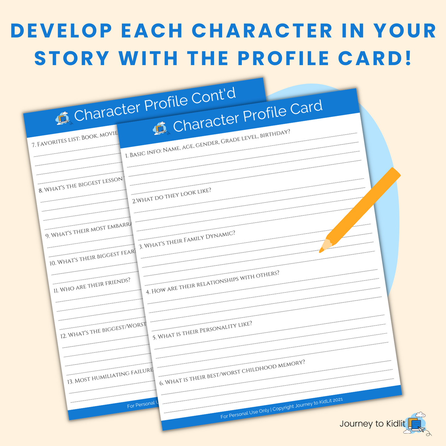 How to create characters in children's books