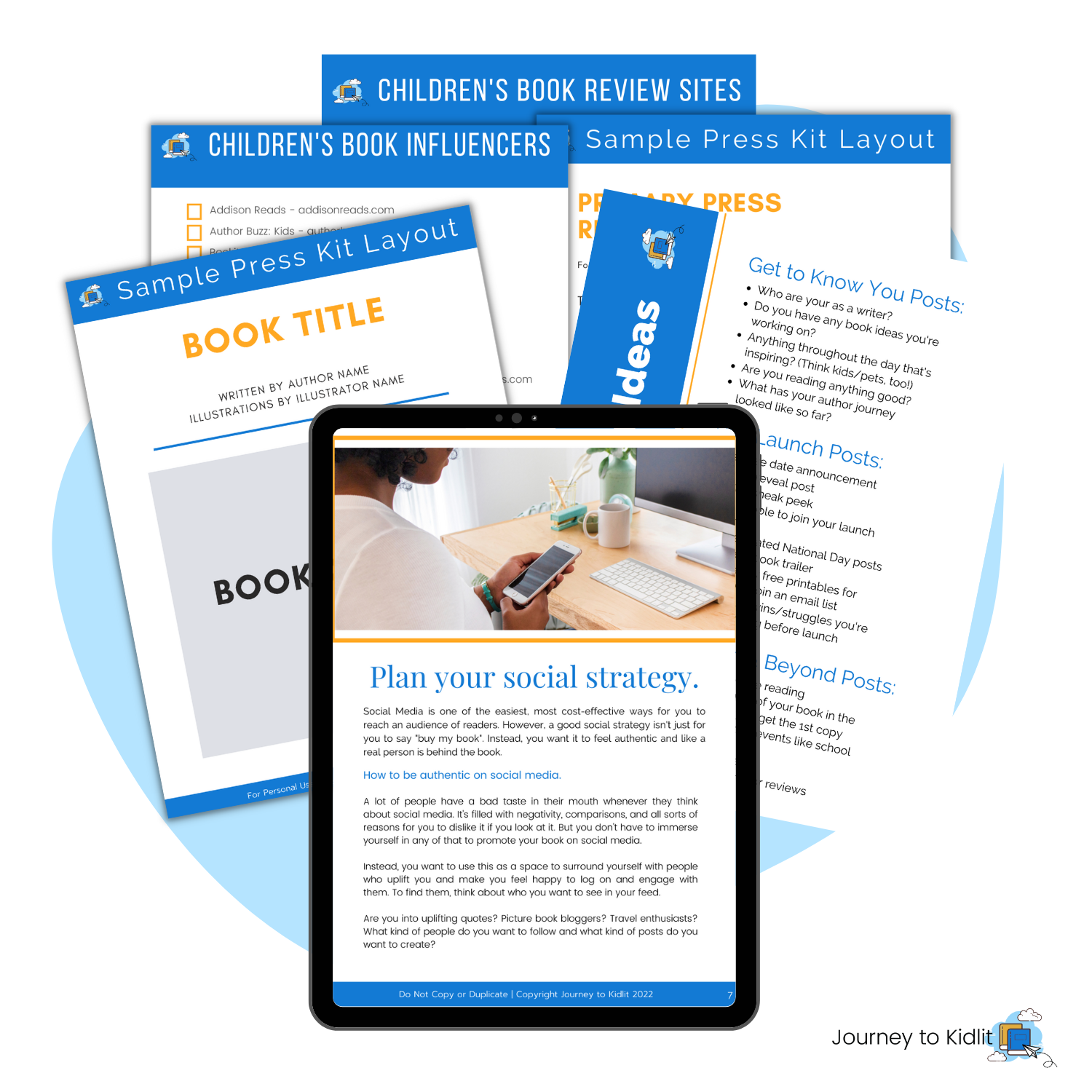 Kidlit Marketing Launch Kit - make your children's book marketing plan.