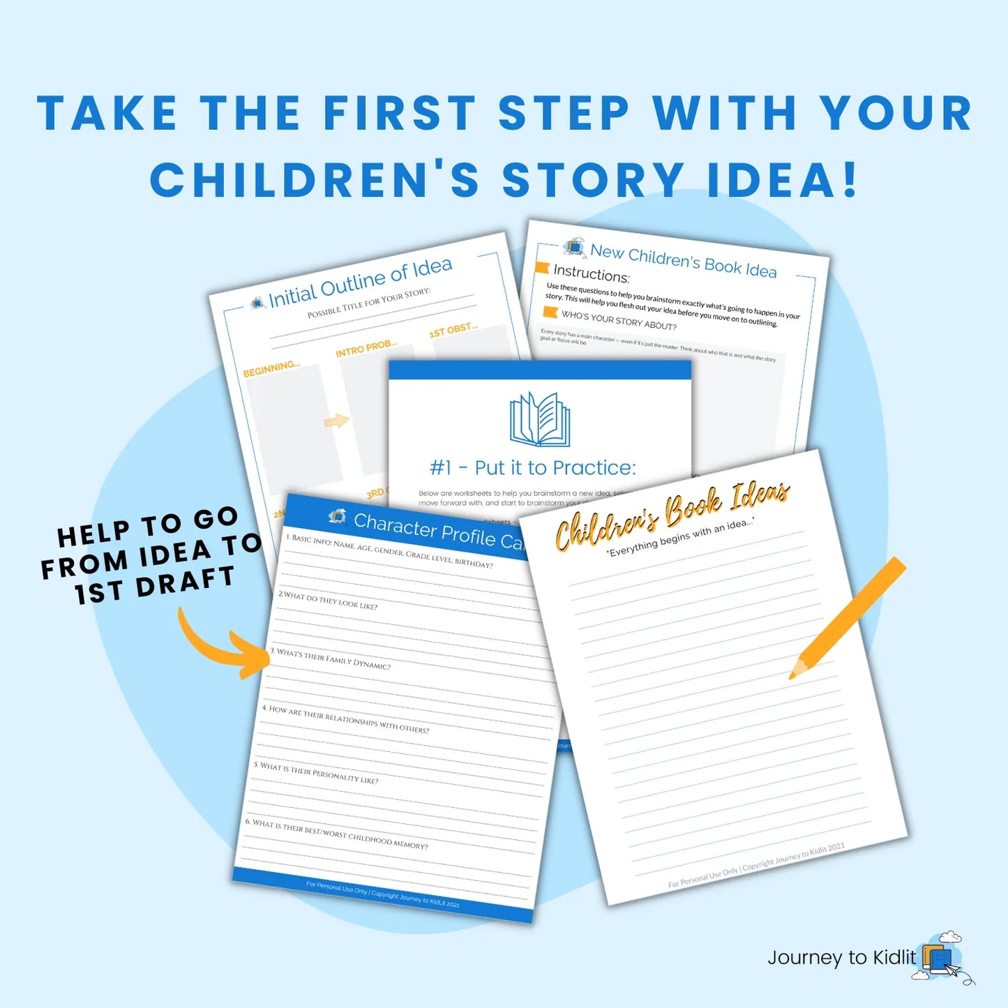Kidlit Writer's Starter Kit - how to write a children's book.