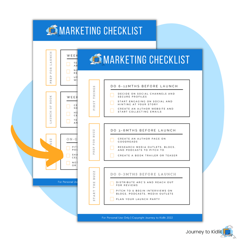 Children's Book Marketing Checklist – Journey to Kidlit